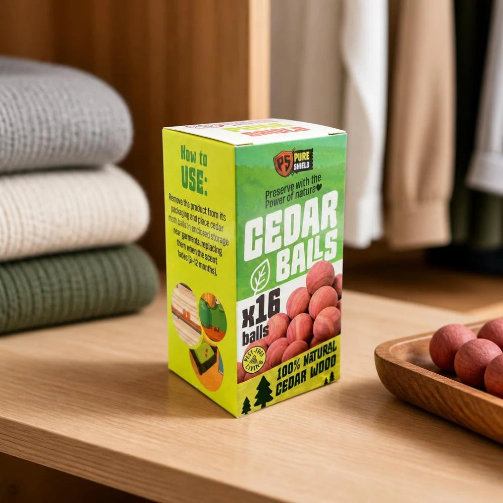 Pure Shield Natural Red Cedar Balls – 16 Pack - Image 3